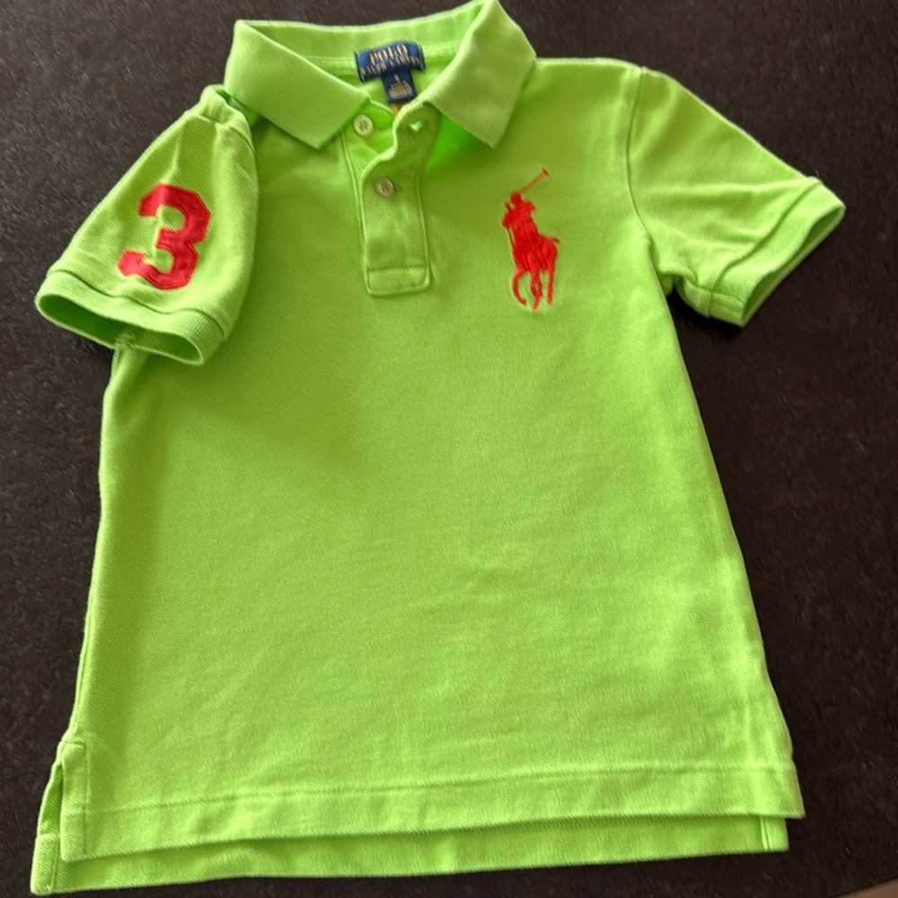 Polo Ralph Lauren Embroidered Big Pony Rugby Style Polo Shirt